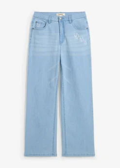 Vaqueros de pernera ancha, mid waist