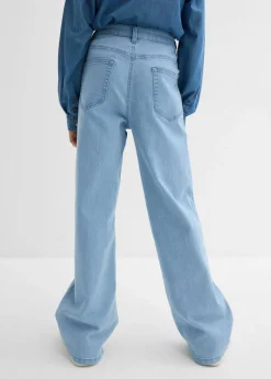 Vaqueros de pernera ancha, mid waist