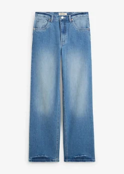 Vaqueros de pernera ancha, high waist