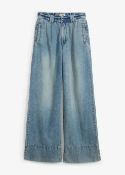 Vaqueros de pernera ancha, high waist