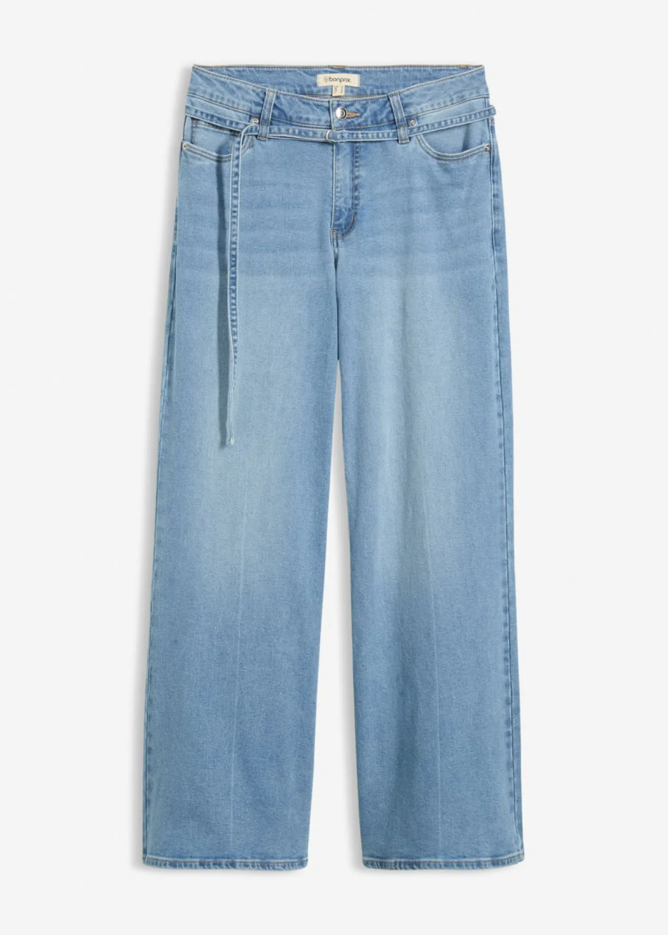 Vaqueros de pernera ancha, mid waist