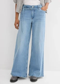 Vaqueros de pernera ancha, mid waist