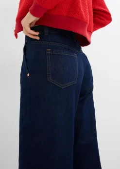Vaqueros de pernera ancha, mid waist