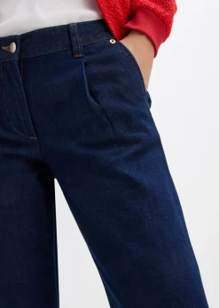Vaqueros de pernera ancha, mid waist