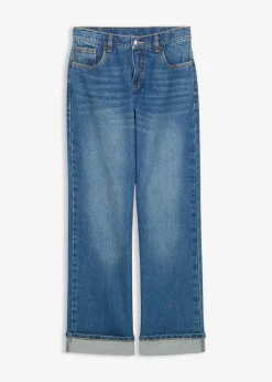 Vaqueros de pernera ancha, low waist