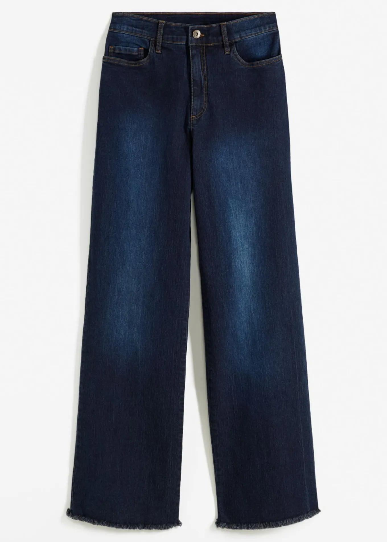 Vaqueros de pernera ancha, high waist