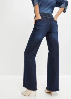 Vaqueros de pernera ancha, high waist