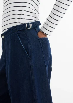 Vaqueros de pernera ancha, mid waist
