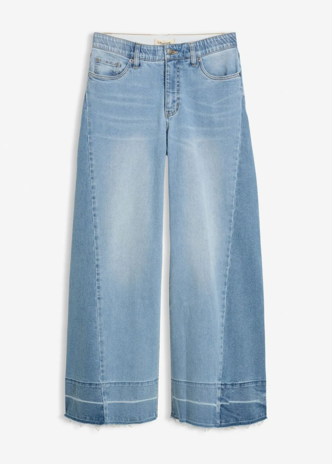 Vaqueros de pernera ancha, mid waist