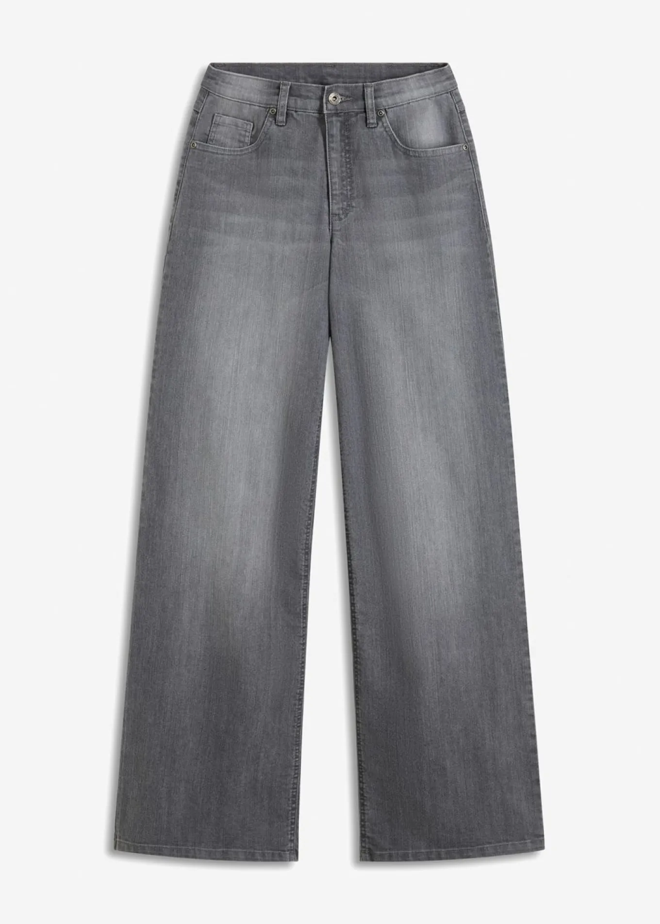 Vaqueros de pernera ancha, high waist