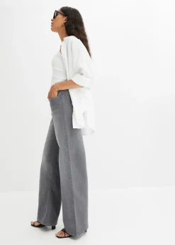 Vaqueros de pernera ancha, high waist