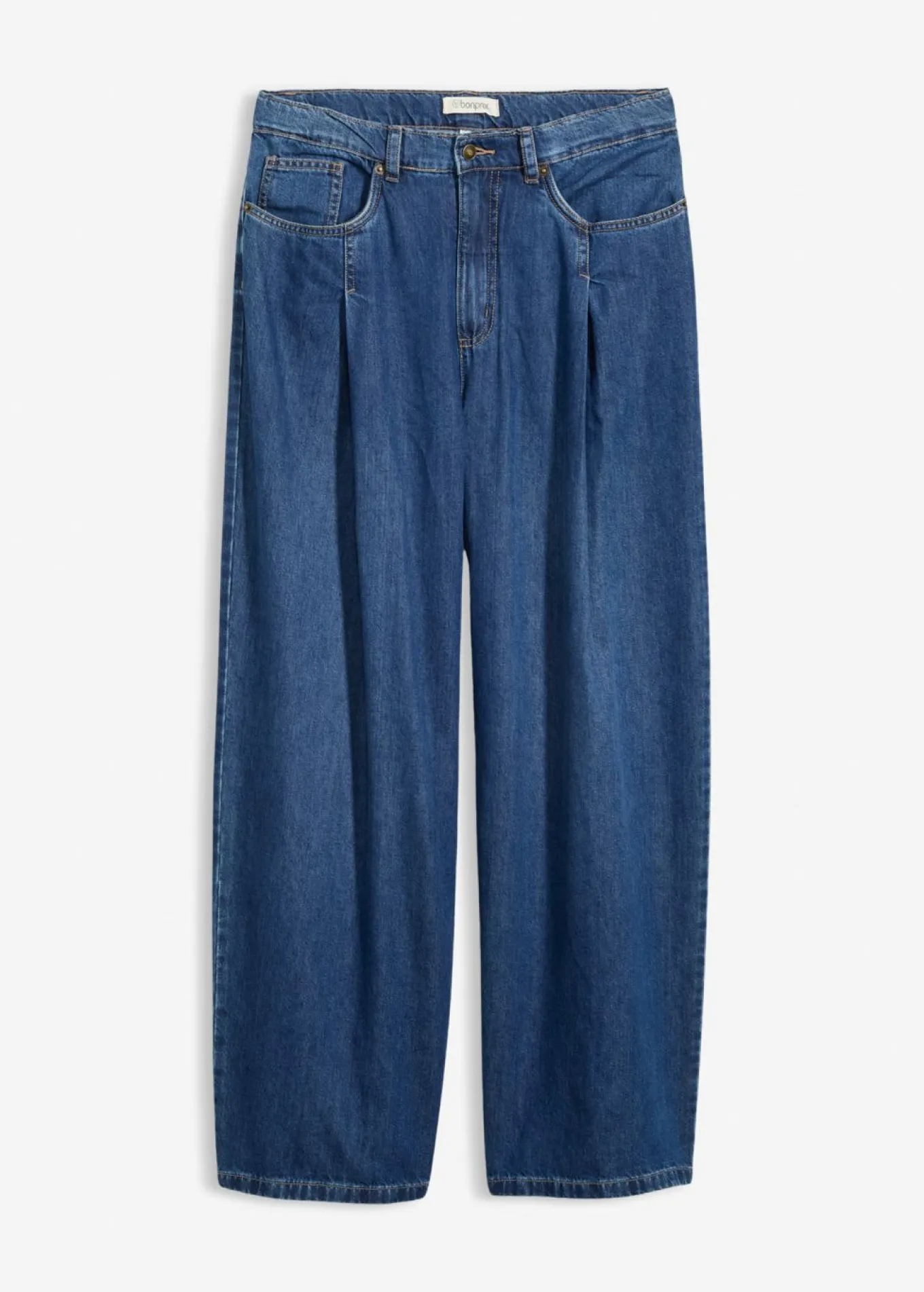 Vaqueros de pernera ancha, high waist