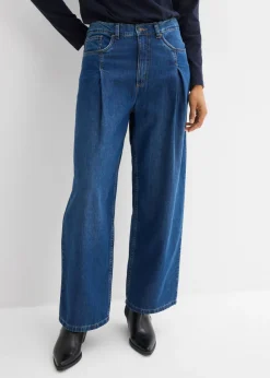 Vaqueros de pernera ancha, high waist