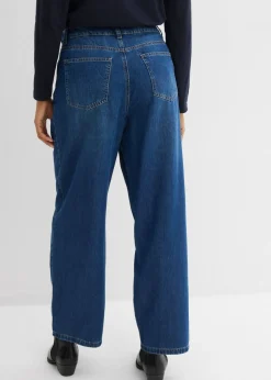 Vaqueros de pernera ancha, high waist