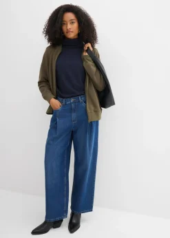 Vaqueros de pernera ancha, high waist