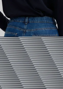 Vaqueros de pernera ancha, high waist