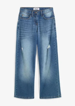 Vaqueros de pernera ancha, mid waist
