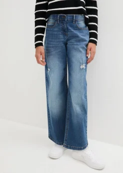 Vaqueros de pernera ancha, mid waist