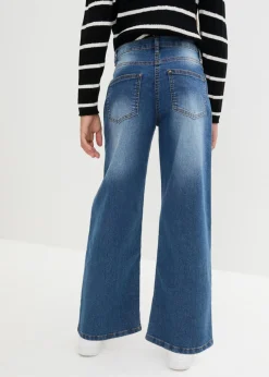 Vaqueros de pernera ancha, mid waist