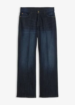 Vaqueros de pernera ancha, mid waist