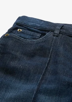 Vaqueros de pernera ancha, mid waist