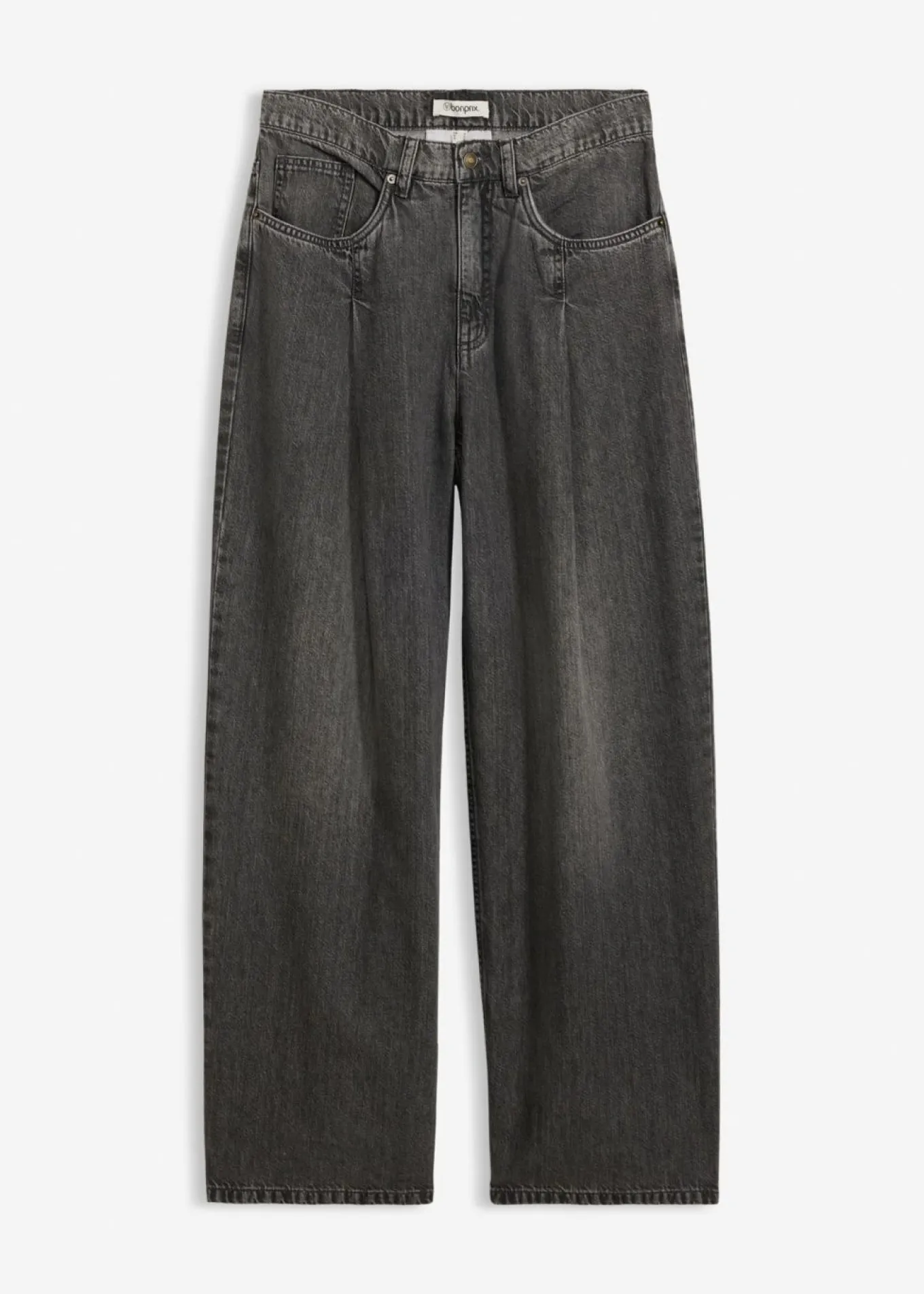 Vaqueros de pernera ancha, high waist