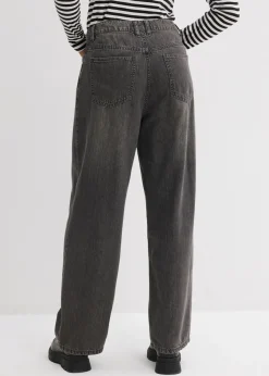 Vaqueros de pernera ancha, high waist