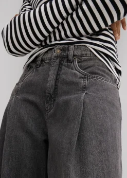 Vaqueros de pernera ancha, high waist
