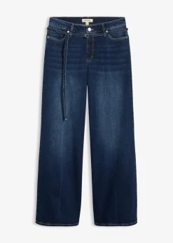 Vaqueros de pernera ancha, mid waist