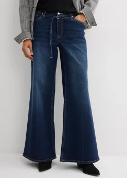 Vaqueros de pernera ancha, mid waist