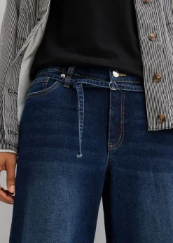 Vaqueros de pernera ancha, mid waist