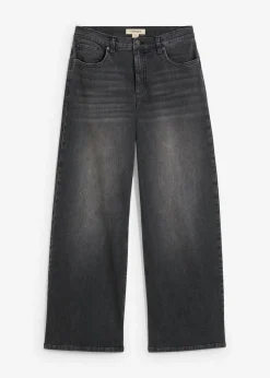Vaqueros de pernera ancha, high waist