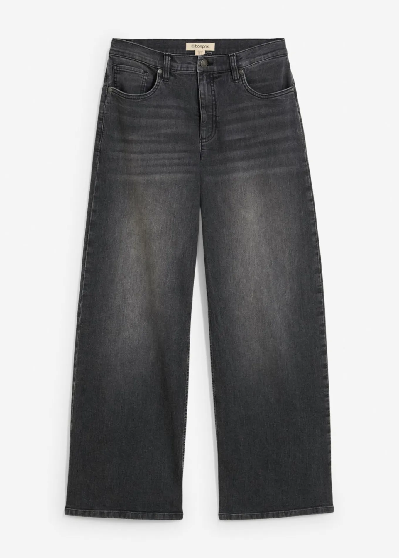 Vaqueros de pernera ancha, high waist