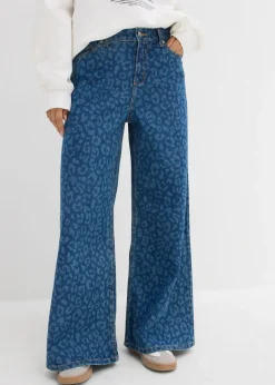 Vaqueros de pernera ancha, mid waist