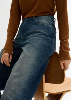 Vaqueros de pernera ancha, high waist