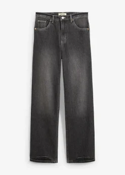 Vaqueros de pernera ancha, high waist