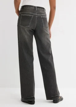 Vaqueros de pernera ancha, high waist