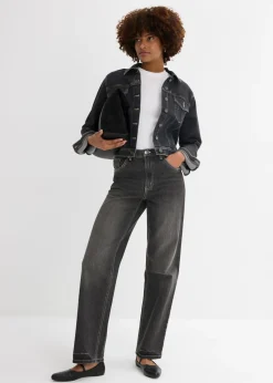 Vaqueros de pernera ancha, high waist