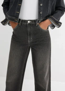 Vaqueros de pernera ancha, high waist