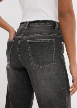 Vaqueros de pernera ancha, high waist