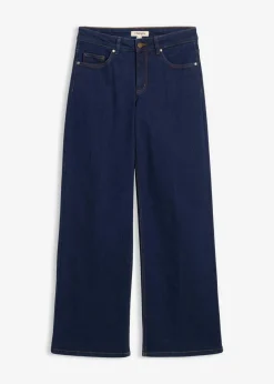 Vaqueros de pernera ancha, mid waist, de algodón orgánico