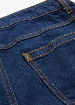Vaqueros de pernera ancha, mid waist, largo completo