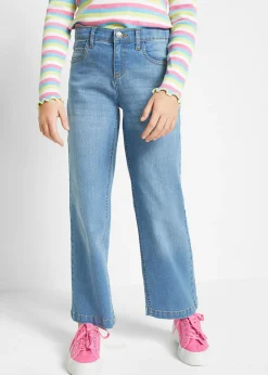Vaqueros de pernera ancha, mid waist