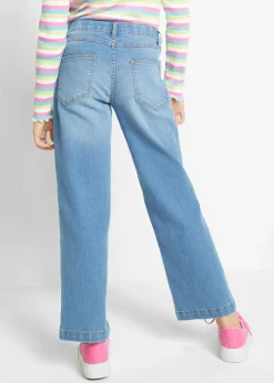 Vaqueros de pernera ancha, mid waist