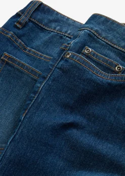 Vaqueros de pernera ancha, mid waist, elástico