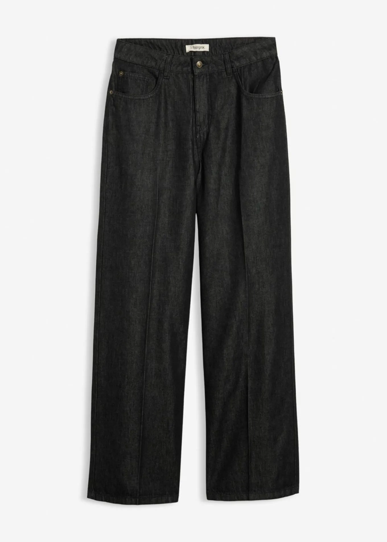Vaqueros de pernera ancha, mid waist