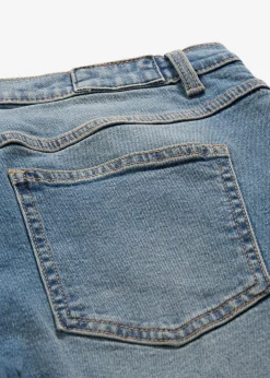 Vaqueros de pernera ancha, mid waist, largo completo
