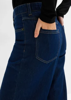 Vaqueros de pernera ancha, high waist