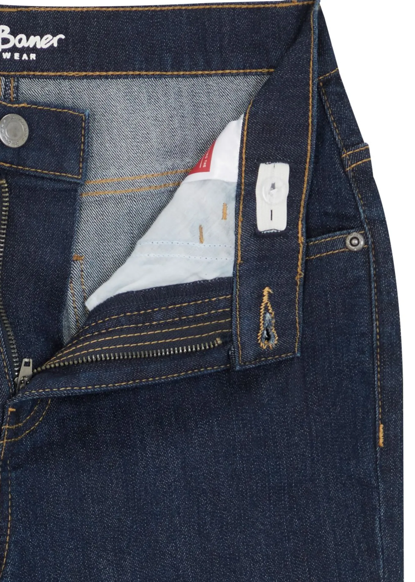 Vaqueros elásticos con cintura ajustable, slim fit, straight