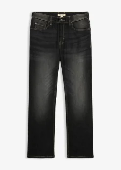 Vaqueros elásticos con corte clásico, cinturilla elástica y diseño bootcut